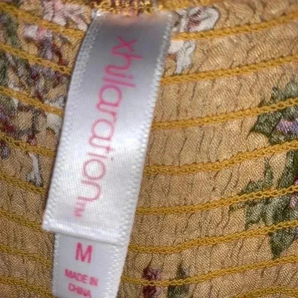 Xhiliration Women’s Medium Floral Maxi Dress - Picture 3 of 3